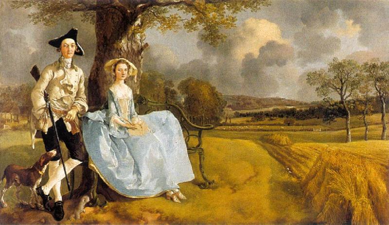 GAINSBOROUGH, Thomas Mr and Mrs Andrews dg